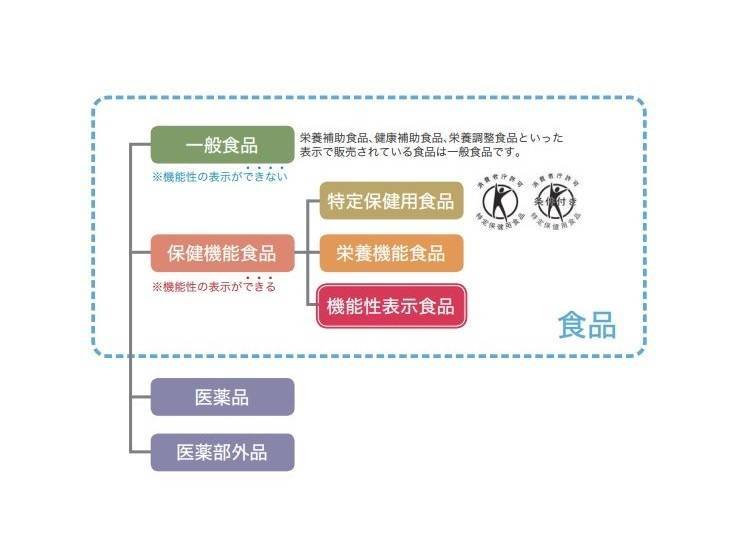 출전：「기능성표시식품」이란 무엇인가？(일본 소비자청)