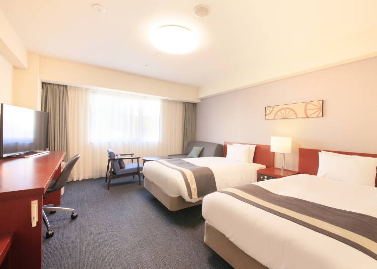 3. Richmond Hotel Yokohama Bashamichi: Enjoy a comfortable stay with big-screen TVs and high-quality beds