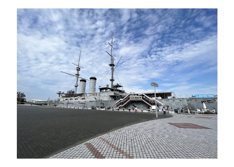 まだ時間がある?それなら歩いていける記念艦「三笠」へ