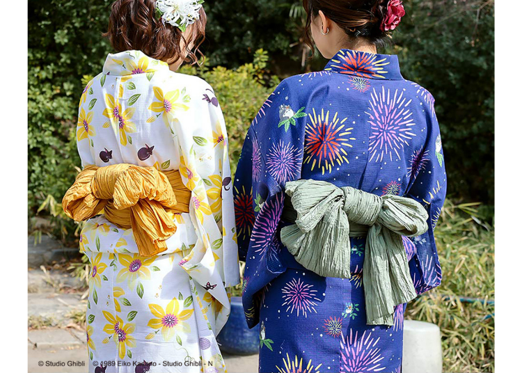 Exclusive Ghibli-Themed Yukata to Brighten Everyone’s Summer