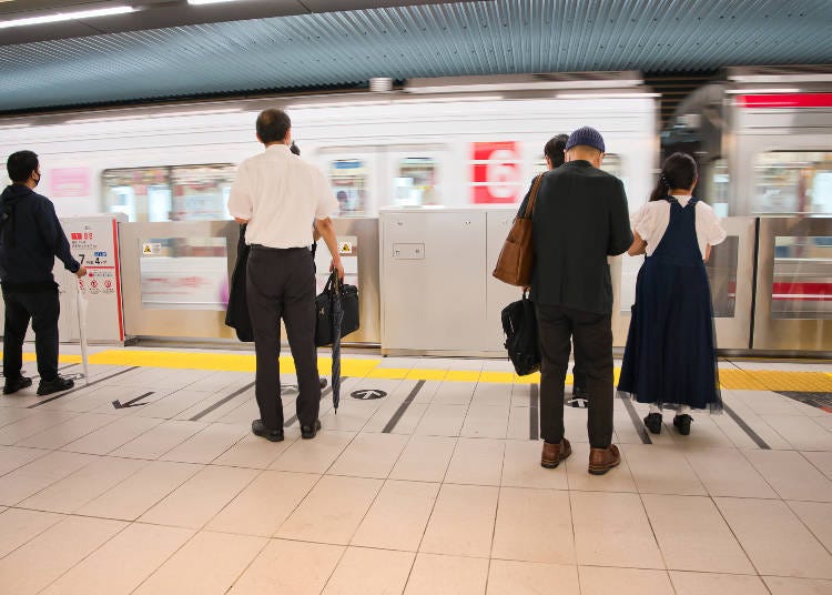 Public transportation situation and restrictions in Japan