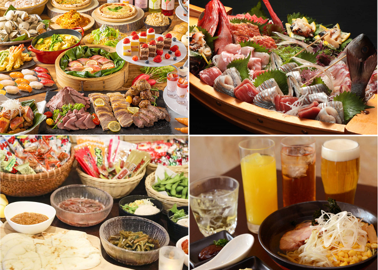 Top photos: Dinner / Bottom photos: Bar Time Dinner (Photo for illustrative purposes only)