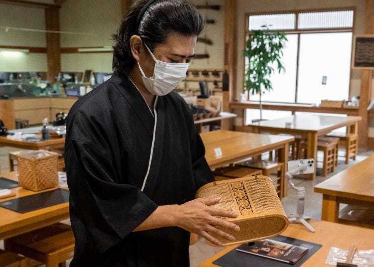 More than just art! The practical uses of Suruga Bamboo Ware craftsmanship