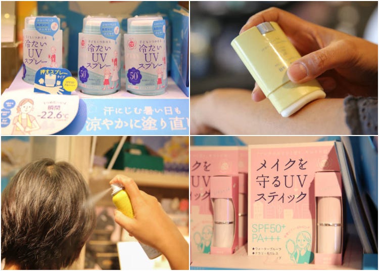 「澀谷LOFT」10款人氣防曬用品清單！「不用弄髒手、涼感」今夏必備