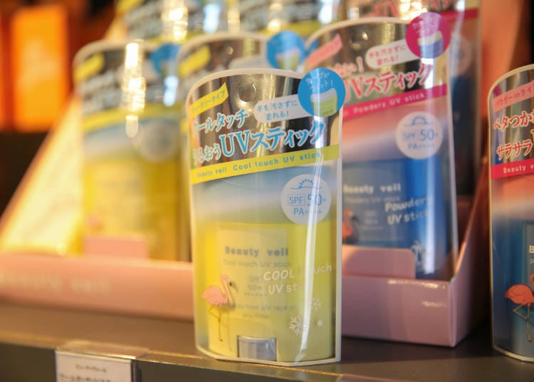 3）不用弄髒手打開就可以直接塗的
「Beauty veil Cool Touch UV Stick防曬棒」1,430日圓（SPF50+・PA++++）