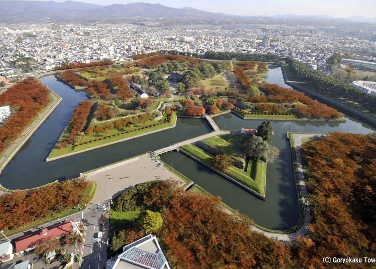 北海道秋季推薦景點3：五稜郭公園（函館市）