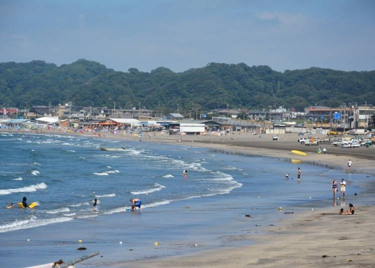 유이가하마 해변 주변(Image: PIXTA)