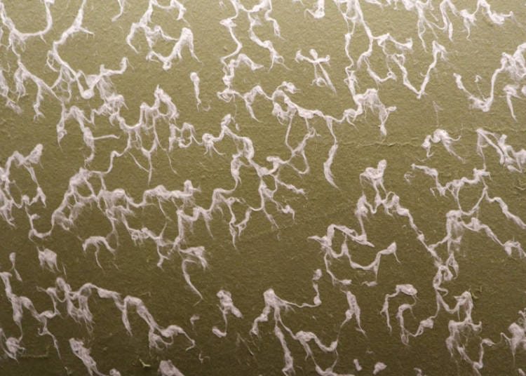 Washi decorated walls
