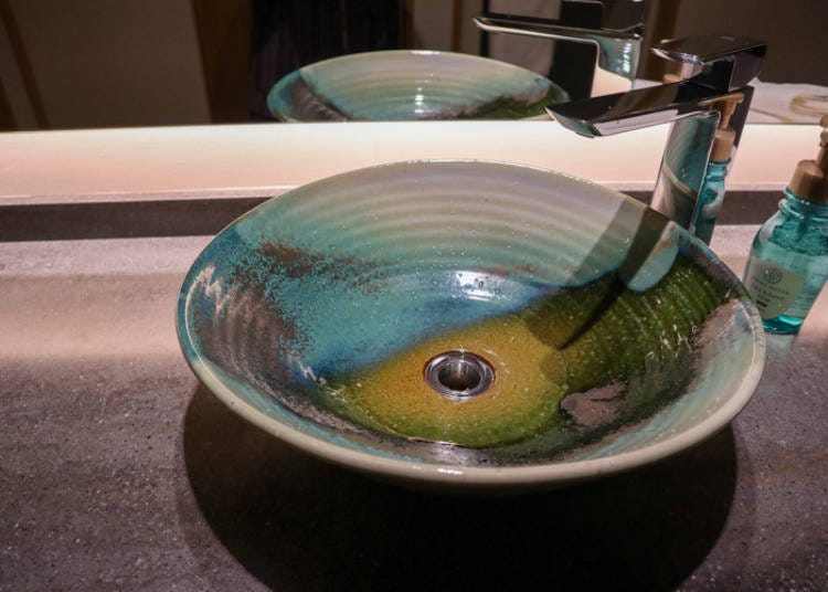 Locally made ceramic sink