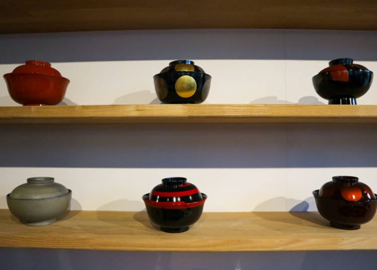Collection of housemade lacquerware