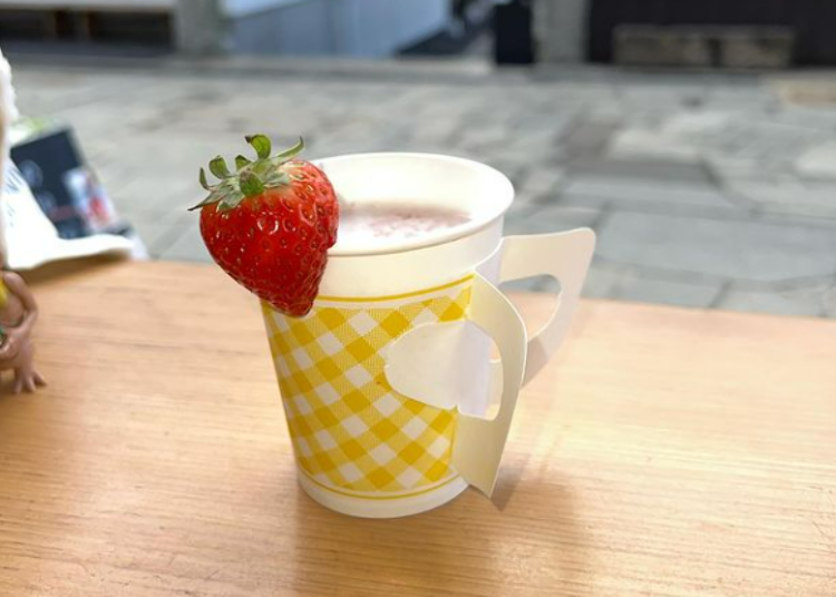 3. Strawberry Drink