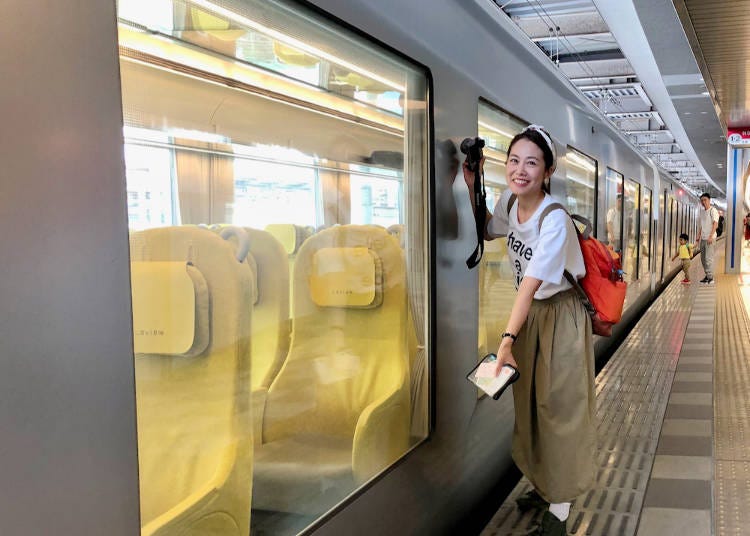 前往嚕嚕米樂園的Laview列車　照片來自《明太子小姐生活旅遊日記》Facebook