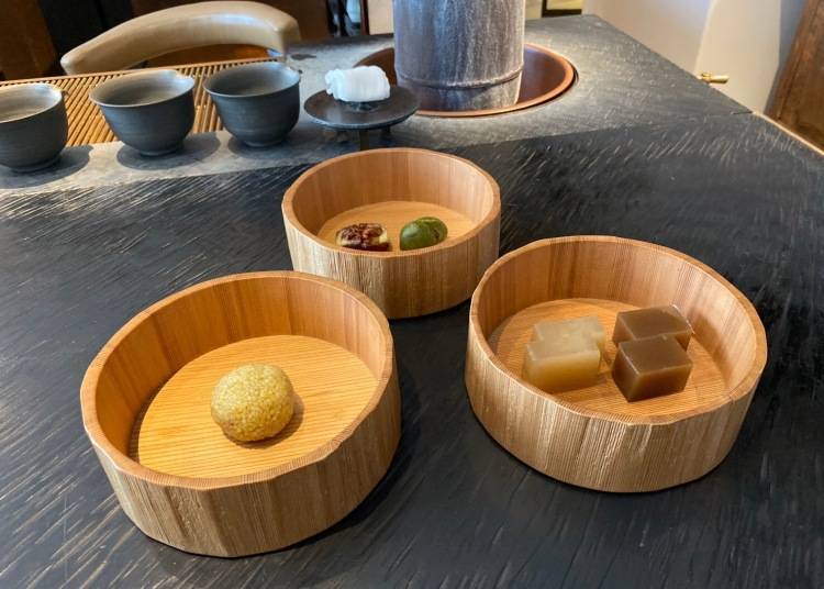"Delicious offerings at 'Sakurai Hojicha Laboratory' / Photo from 'Ms. Mentaiko's Life and Travel Diary' Facebook"