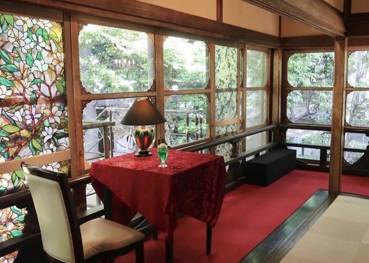 雅敘園內的用餐空間｜照片來自《明太子小姐生活旅遊日記》Facebook