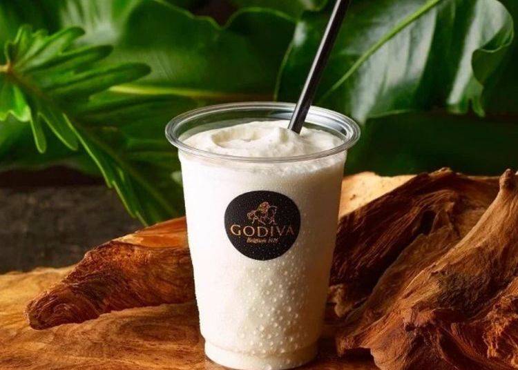Godiva Cacao Fruit Juice (643 yen)