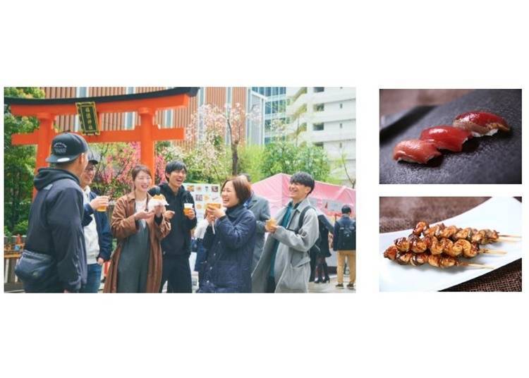 Point 2: Seasonal Delights from Nihonbashi’s Finest at Nihonbashi Sakura Yatai