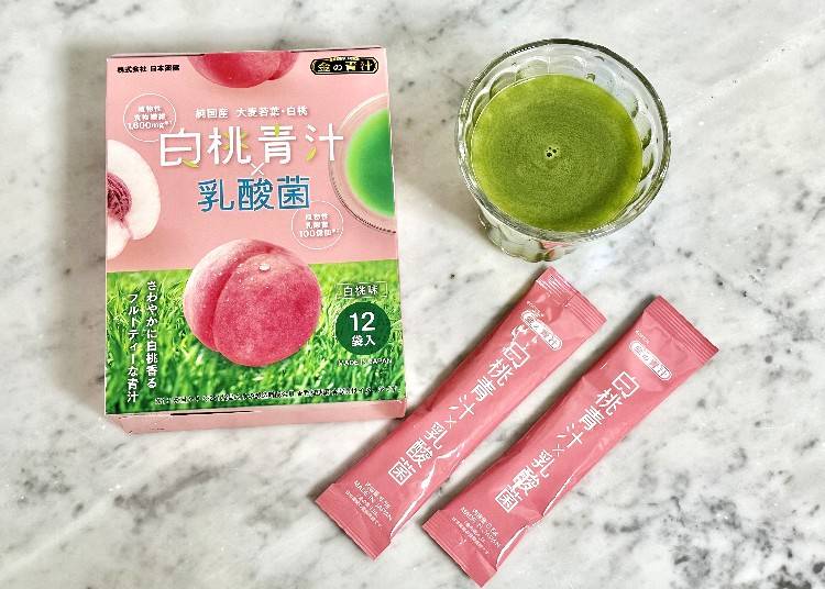「白桃青汁×乳酸菌」オープン価格