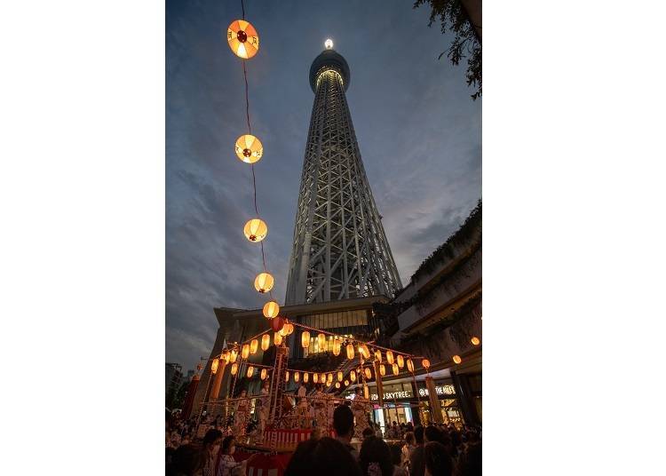 Tokyo Skytree Summer Festival at Night (Photo: PR TIMES)