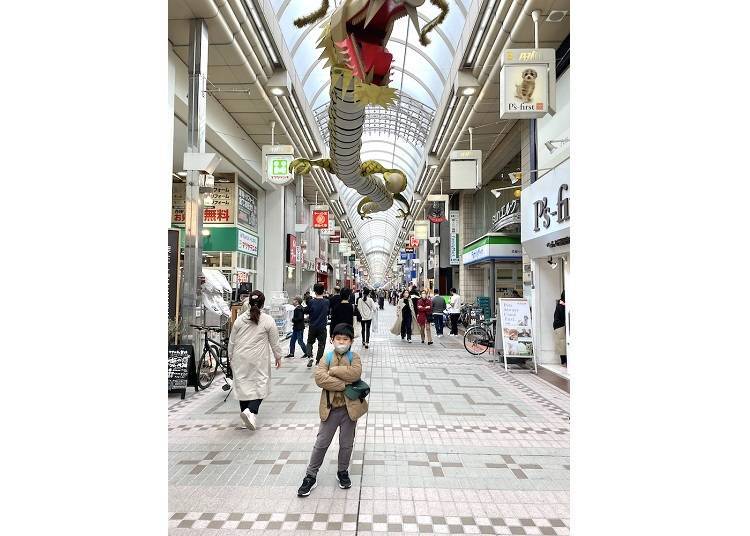 Musashi-Koyama PALM Shopping Street (Photo courtesy of "Ms. Mentaiko's Travel Diary" Facebook Page)