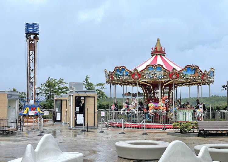 Amusement park at Gotemba Premium Outlets (Photo courtesy of "Ms. Mentaiko's Travel Diary" Facebook Page)