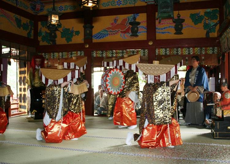 びんざさら舞（C）浅草神社