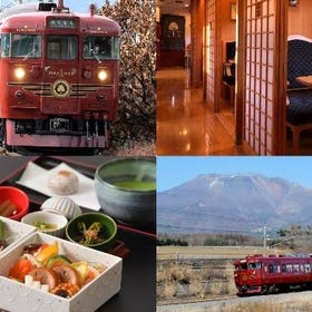 시나노철도 관광열차 로쿠몬 티켓 + 가루이자와-나가노 관광열차 일일 승차권
(Photo: KKday)