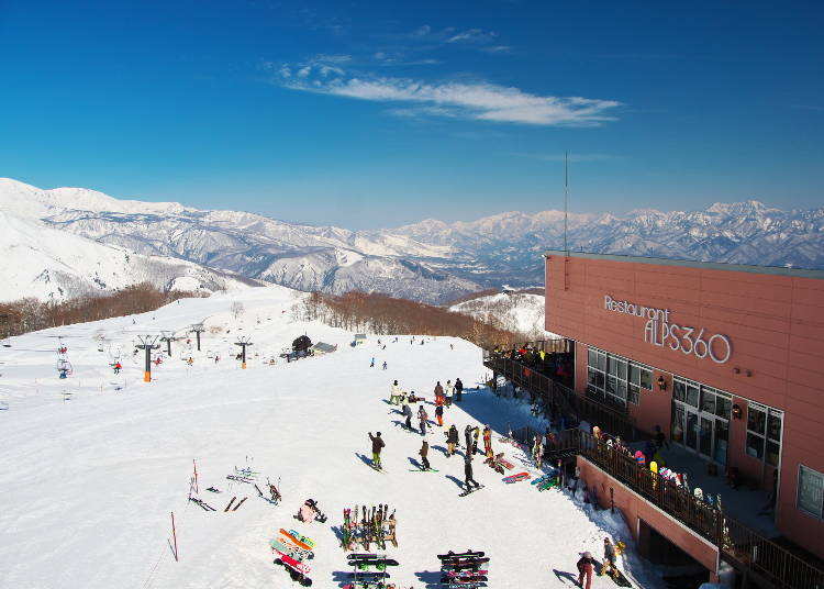 白馬47冬季運動公園是該地區最受歡迎的滑雪勝地之一（圖片來源：PIXTA）