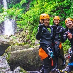 Canyoning at Nikko National Park in Tochigi
Image: Rakuten Travel Experiences