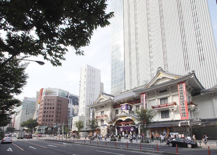 歌舞伎座街景｜圖片來源：PIXTA