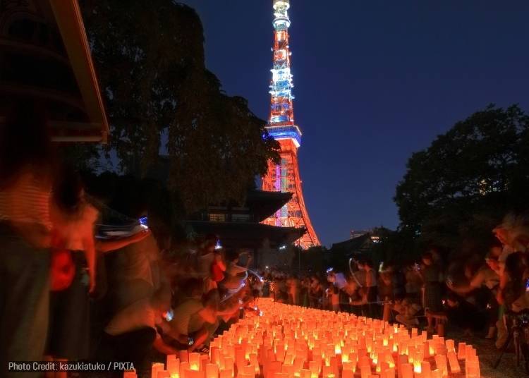 增上寺七夕灯笼节（东京・增上寺）