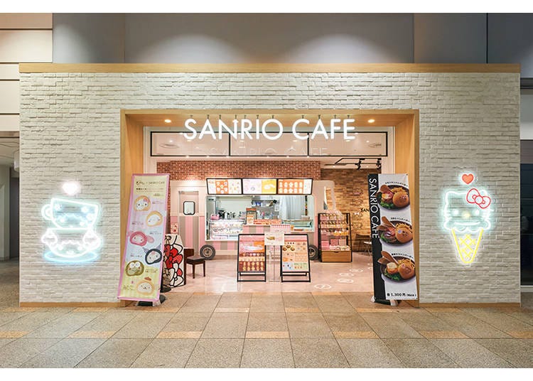 Enjoy Sanrio character-themed items at “SANRIO CAFE”