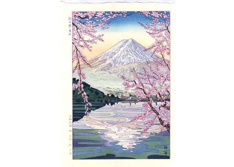 日本の美を感じる芸術品「木版画」