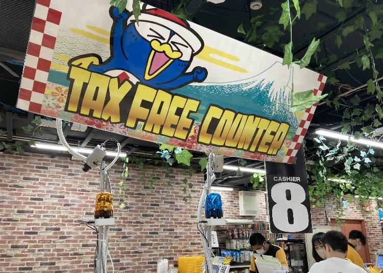 Tax Free Counter (7F): Live Japan Exclusive Discounts!