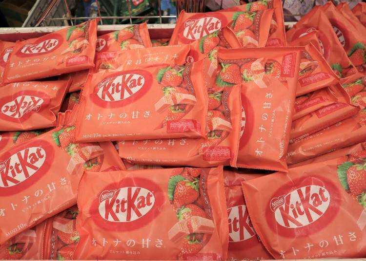 4. 日本限定口味超丰富的&ldquo;KitKat奇巧&rdquo;