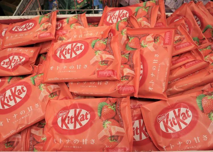 1. 日本限定口味超豐富的「KitKat」