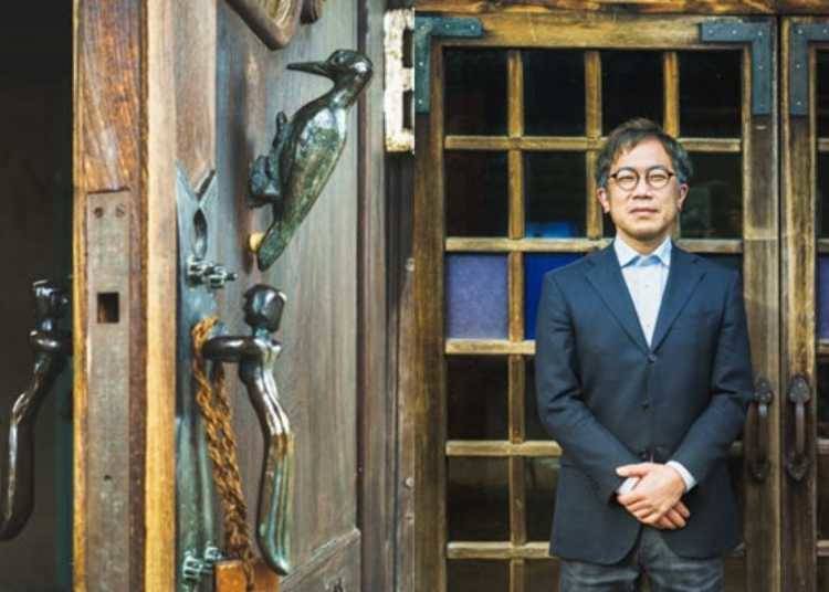 ▲“One of the hidden joys of the museum is spotting all the unique ‘secret characters’ scattered across the grounds—like sculptor Sōkaijin Sasamura’s praying angel door handles or the woodpecker-shaped door knockers on the various buildings,” says curator Satoshi Takei.