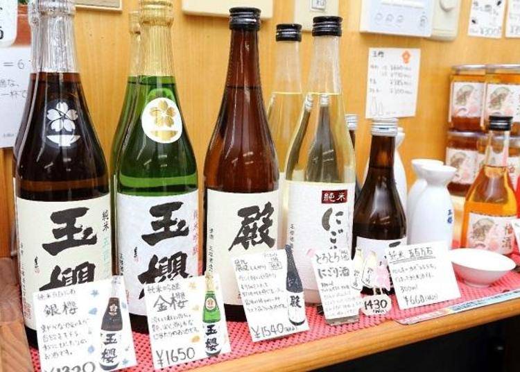 ▲小さな町に3つの酒蔵がある邑南町。これらの日本酒は、全国に根強いファンがいるほどの人気があります。