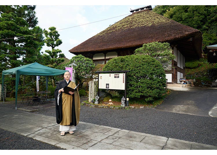 The chief priest of Ichijoji Temple.