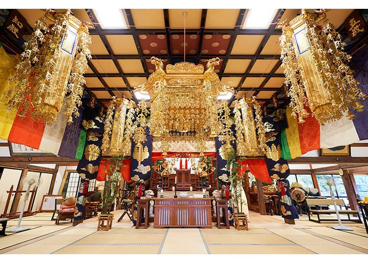 Ichijoji’s main prayer hall.