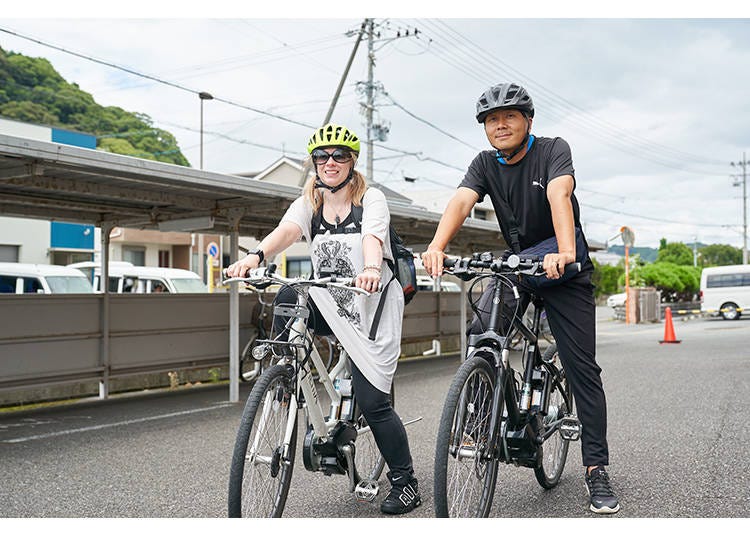 E-bikeで静岡の移動が便利に
