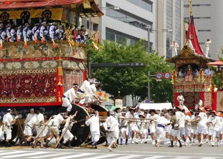 Gion Festival: A Moving Art Museum Parades Through the Streets at One of Japan's Three Great Festivals (July/Kyoto)