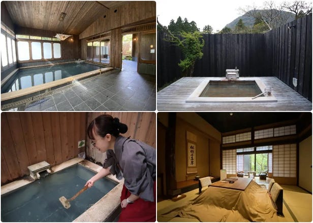 泡到你不想出來！到360年歷史的箱根旅館「松阪屋本店」泡1260年歷史的稀有「蘆之湯溫泉」
