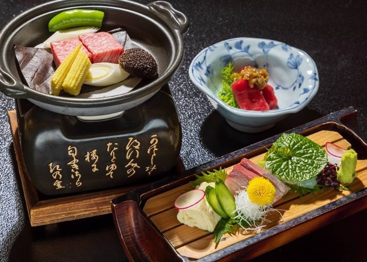 ●日式旅館獨樹一格的美味料理