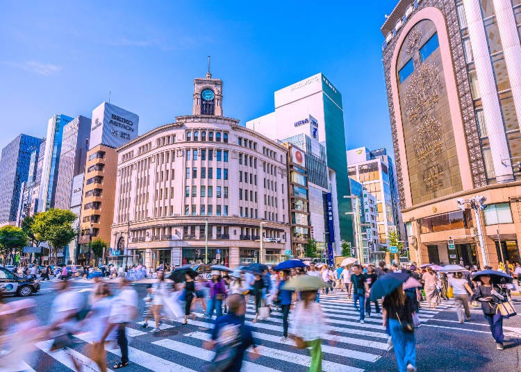 銀座 圖片來源:PIXTA