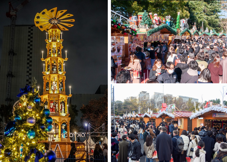 Tokyo Christmas Market 2023 in Meiji Jingu Gaien (Shinjuku)