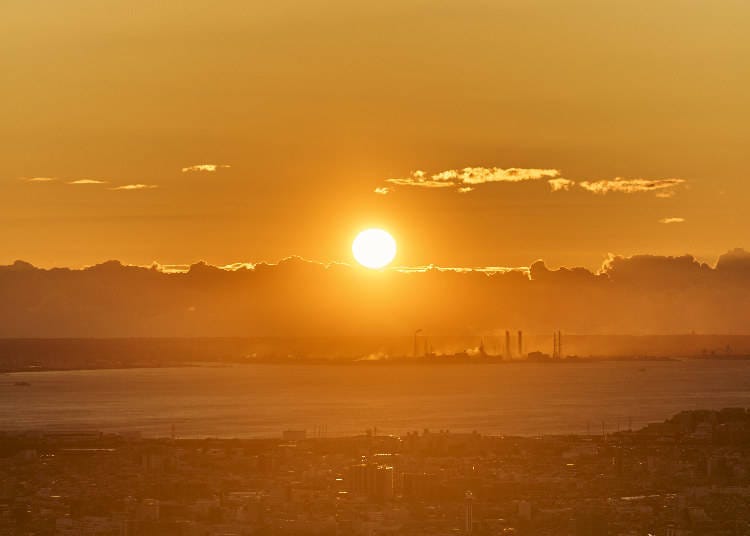 First sunrise seen from the observatory (2024)