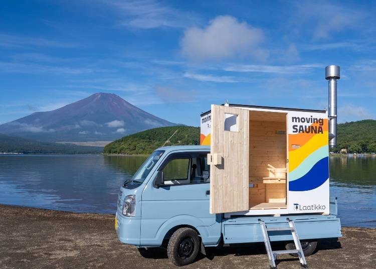 Takashimaya: The Only One in the World! Your Very Own Personal Moving Sauna (2,200,000 yen, tax incl.)