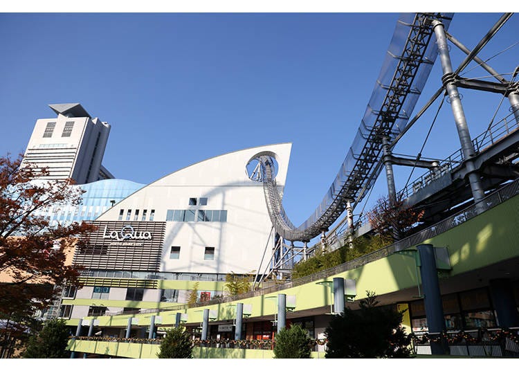 What's at Tokyo Dome City? Restaurants, stores, a spa, an amusement park, and more!