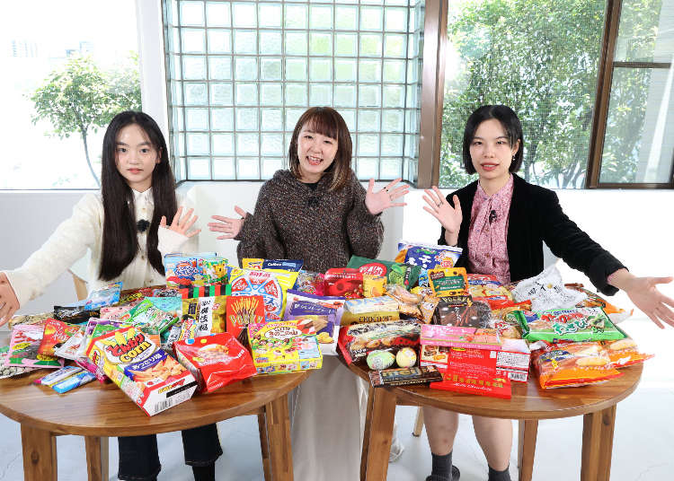 Treasure you can find anywhere in Japan! Three Japan-lovers introduce the incredible world of Japanese snacks