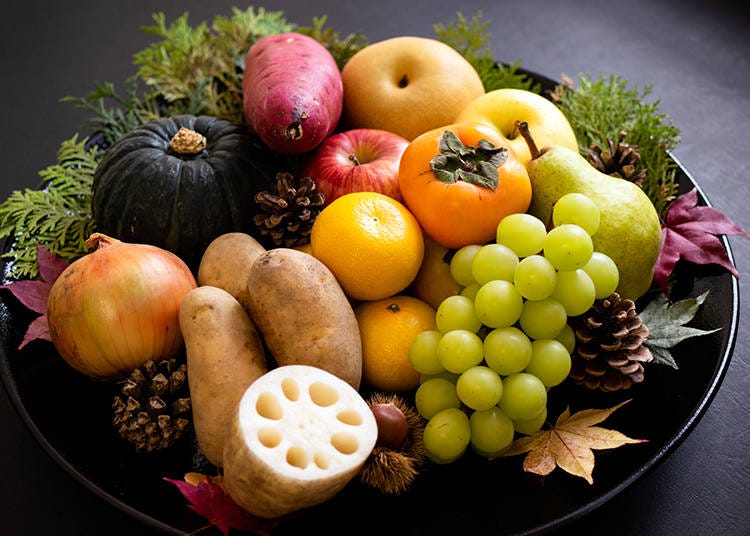 Enjoy seasonal foods including the freshest fruit and vegetables in Japan in September (Image: PIXTA)